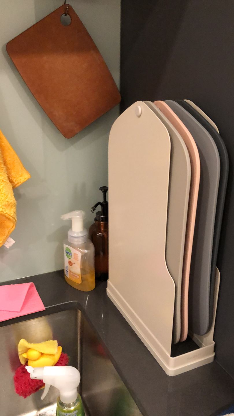 Customer photo review of Cutting Board (4-Color Set)