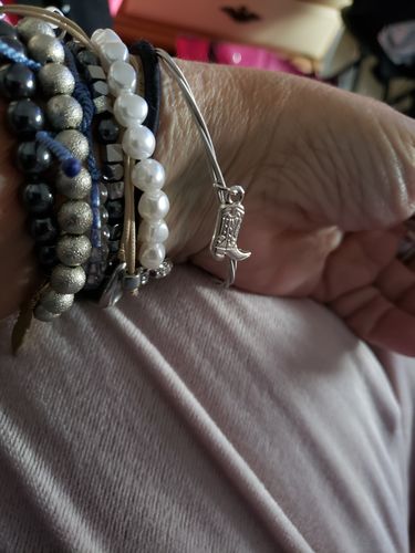 Customer photo review of COWBOY BOOT – “FRIENDS IN LOW PLACES”