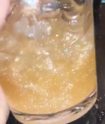 Customer photo review of ROSE QUARTZ PINK PRISM POWDER®