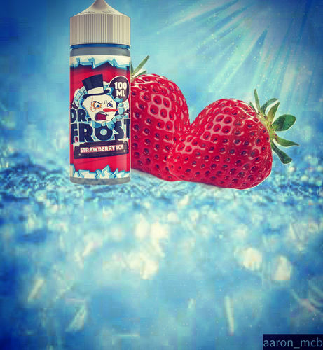 Customer photo review of Dr. Frost Strawberry Ice E-liquid 100ml