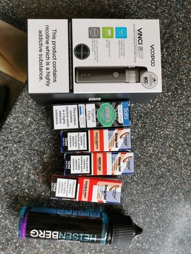 Customer photo review of Hardware & E-liquid Mystery box
