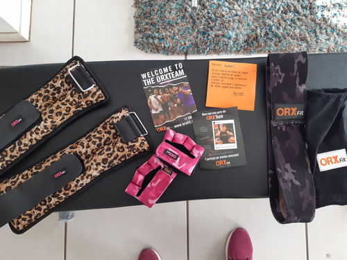 Customer photo review of Guantes Pesas GRAB Mujer