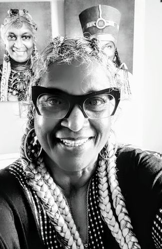 Customer photo review of The Nubian Queen - Custom Canvas