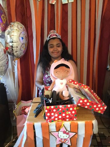 Customer photo review of Personalized Bunny Leyadoll with Gift Bag - 2 Skin Tones