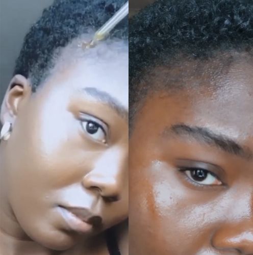 Customer photo review of Inches - Ayurvedic Hair & Beard Growth Oil