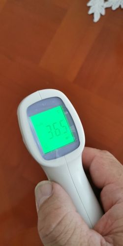 Customer photo review of TempCheckPro™ The Infared Digital Thermometer