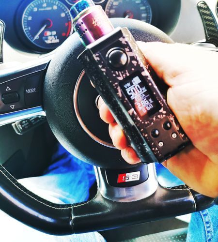 Customer photo review of Dovpo Topside Dual 200W Squonk Box Mod