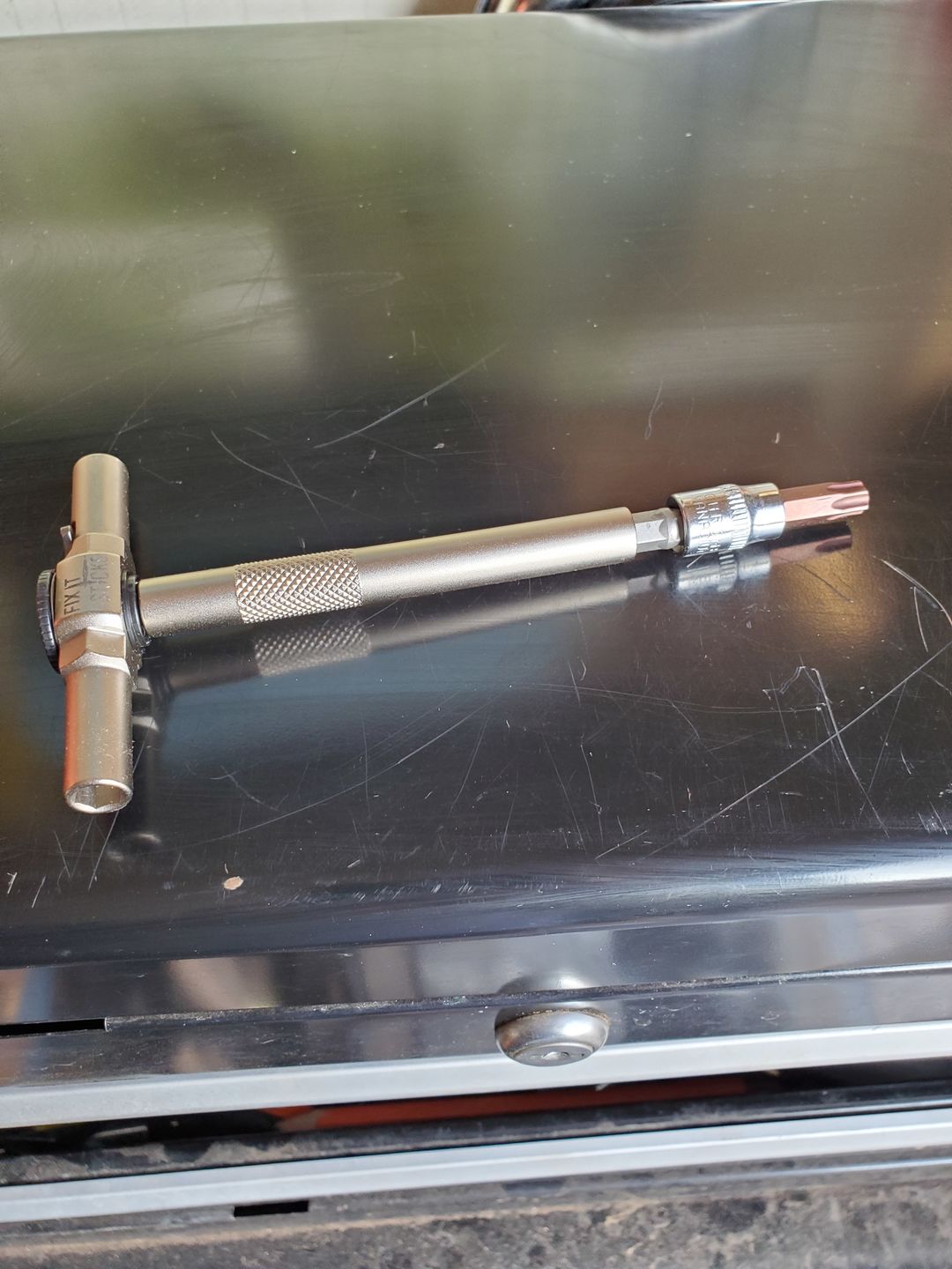 Customer photo review of Ratcheting T-Way Wrench