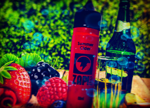 Customer photo review of Zap! Juice Summer Cider Shortfill E-liquid 50ml (Free Nic Salt Included)