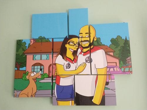 Customer photo review of RETRATO EM ARQUIVO DIGITAL FAMILIA AMARELA