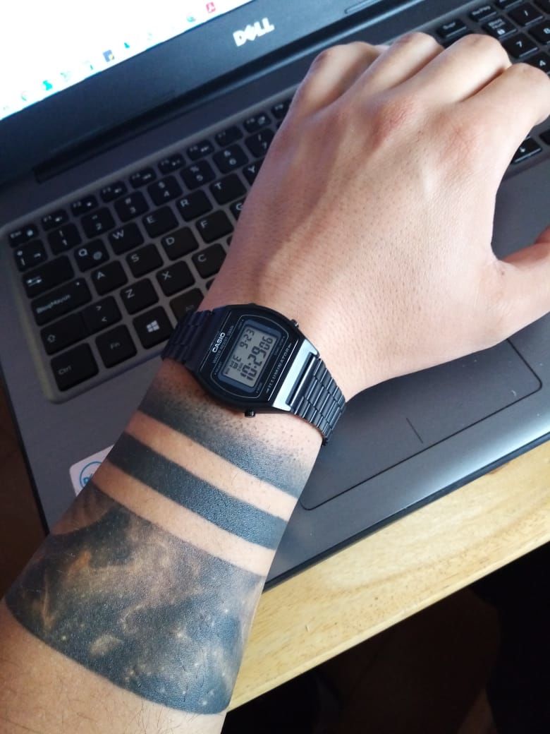 Customer photo review of Reloj Casio Vintage B640WB-1ADF Digital Metálico Negro