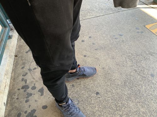 Customer photo review of Premium VIGILANTE Joggers
