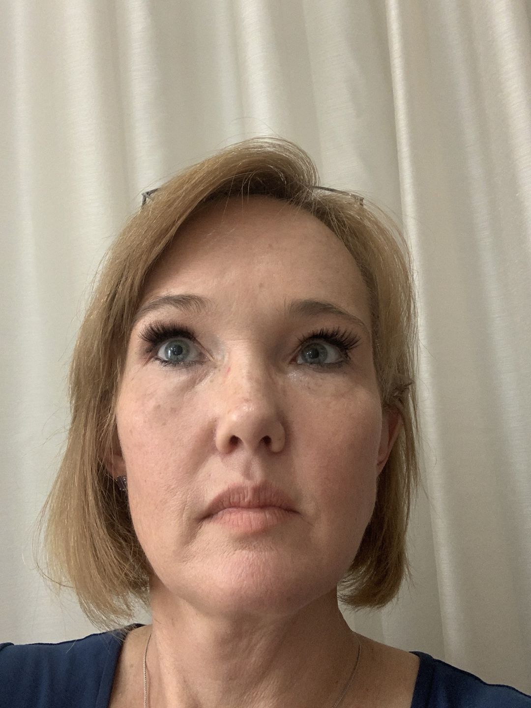 Customer photo review of Magnetic Half Lashes