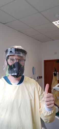 Customer photo review of Stealth P3 Respirator Facemask