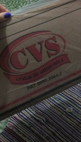 Customer photo review of Cesta Básica Família 1
