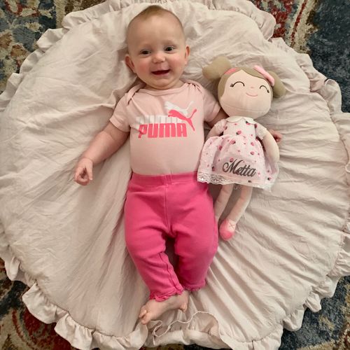 Customer photo review of Personalized Leyadoll (Strawberry) with Gift Bag - 2 Skin Tones