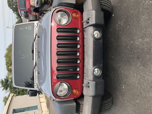 Customer photo review of Black Angry Eyes Head Light Bezels Coverfor 11-18 Jeep Wrangler JK/ JKU