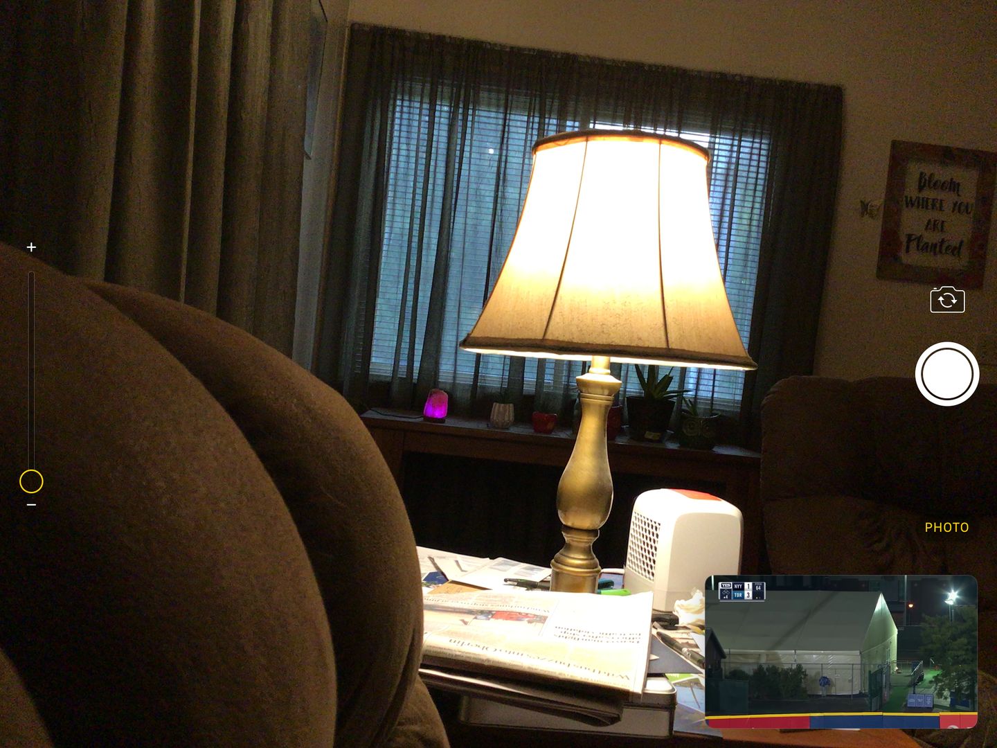 Customer photo review of Replacement LED Base For Color Changing Salt Lamps