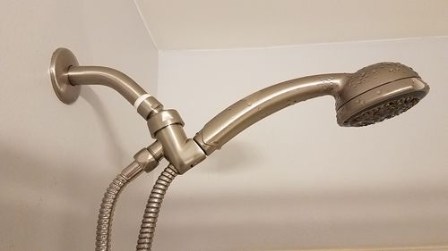 Customer photo review of Universal Shower Head Holder