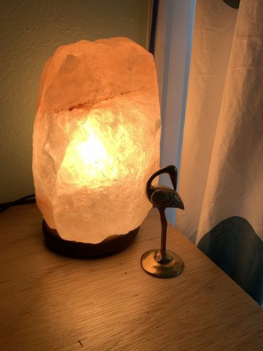 Customer photo review of Original Himalayan Salt Lamp (Medium)