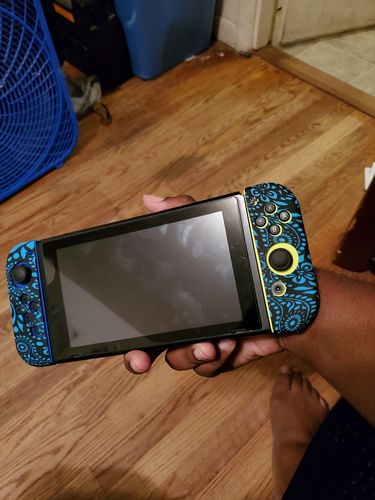 Customer photo review of Blue Motif