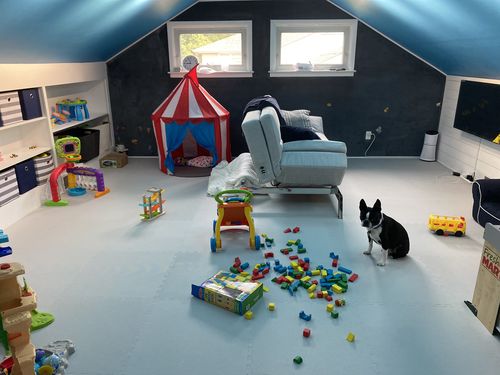 Customer photo review of SoftTiles Borders for 5/8" Thick Mats