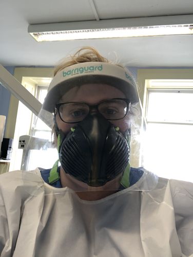 Customer photo review of Stealth P3 Respirator Facemask