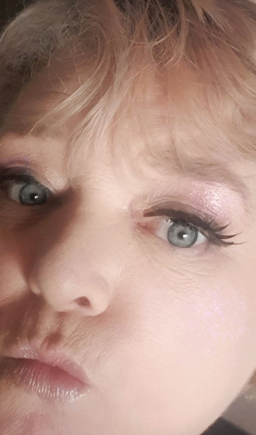 Customer photo review of Magnetic Half Lashes
