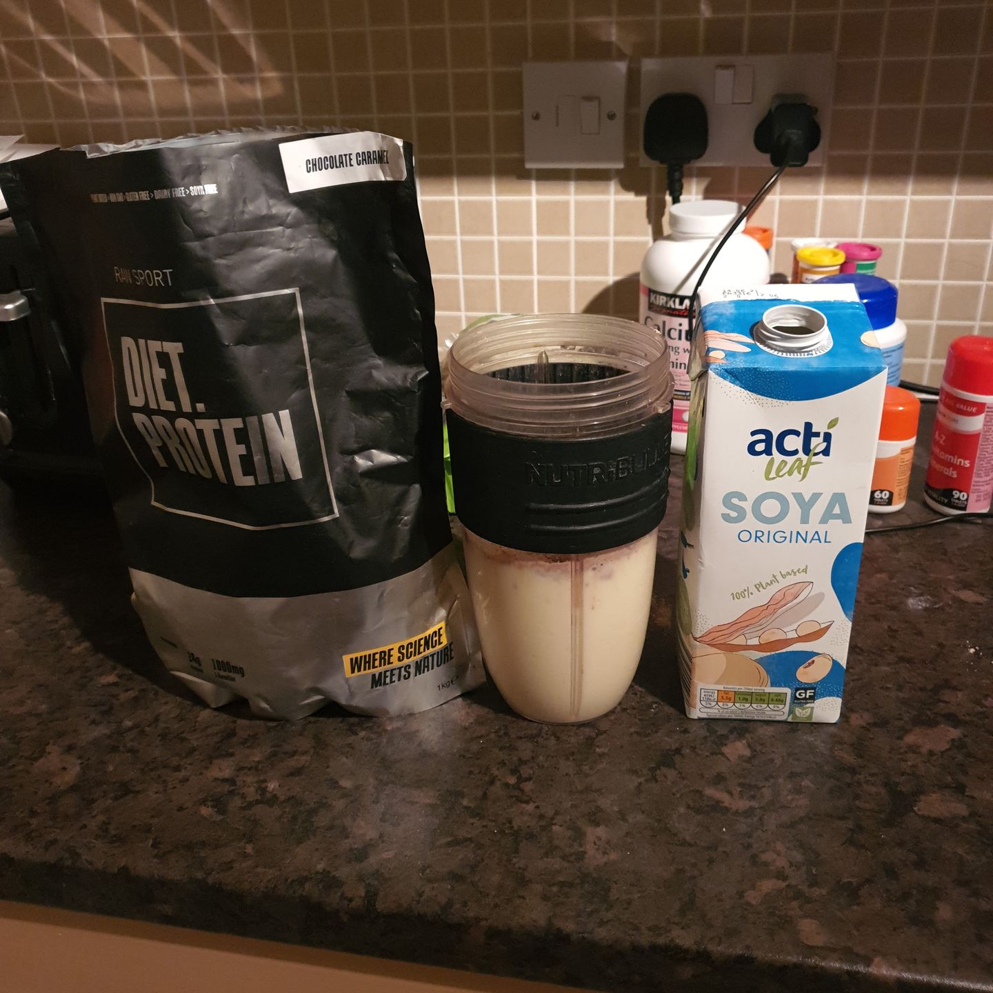 Customer photo review of Diet Protein (1KG) Powder