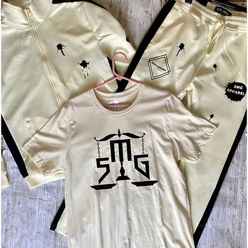 Customer photo review of Solid Track Pants Cream (100-400)