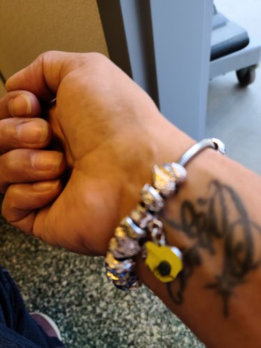 Customer photo review of Piece Of My Heart Bracelet