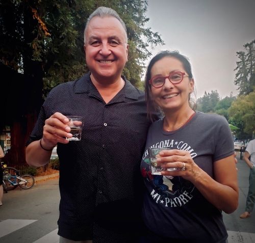 Customer photo review of Chingona Como Mi Padre OG Ladie's T-Shirt