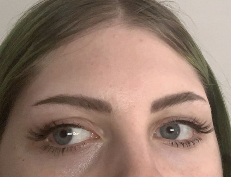 Customer photo review of Magnetic Half Lashes