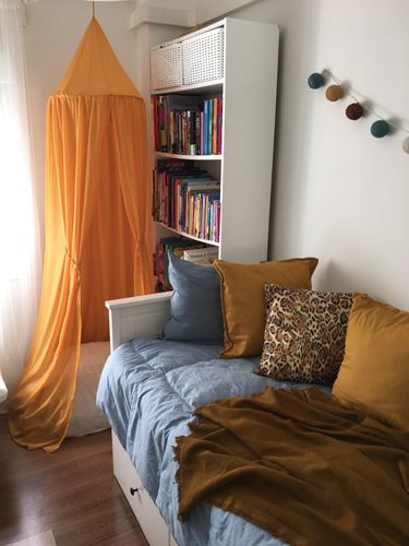 Customer photo review of Nordic Style Nursery Canopy