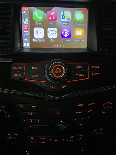 Customer photo review of Nissan Patrol/Armada Y62 2011-2020 Advanced Android Module (Any App)