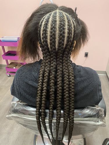 Customer photo review of Mink Little Braid Gel