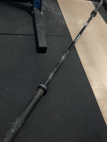 Customer photo review of Tydax Competition Barbell - 20kg Olympic Bar