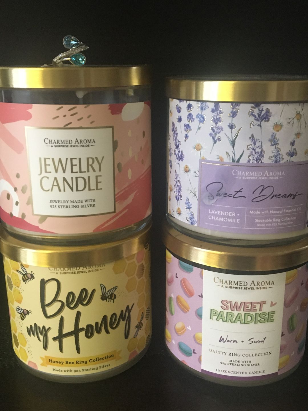 Customer photo review of Surprise Candle - 925 Sterling Silver Jewelry Collection