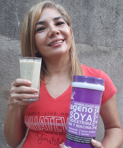 Customer photo review of Promo de Batido de colágeno Hidrolizado a base de Coco