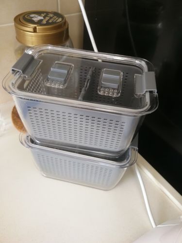 Customer photo review of Fruit Storage Containers