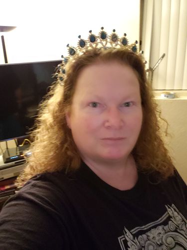 Customer photo review of Ocean Queen Tiara
