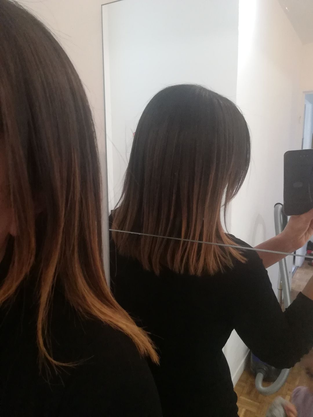 Customer photo review of INNER - VITAMINES POUR LES CHEVEUX - 1 MOIS