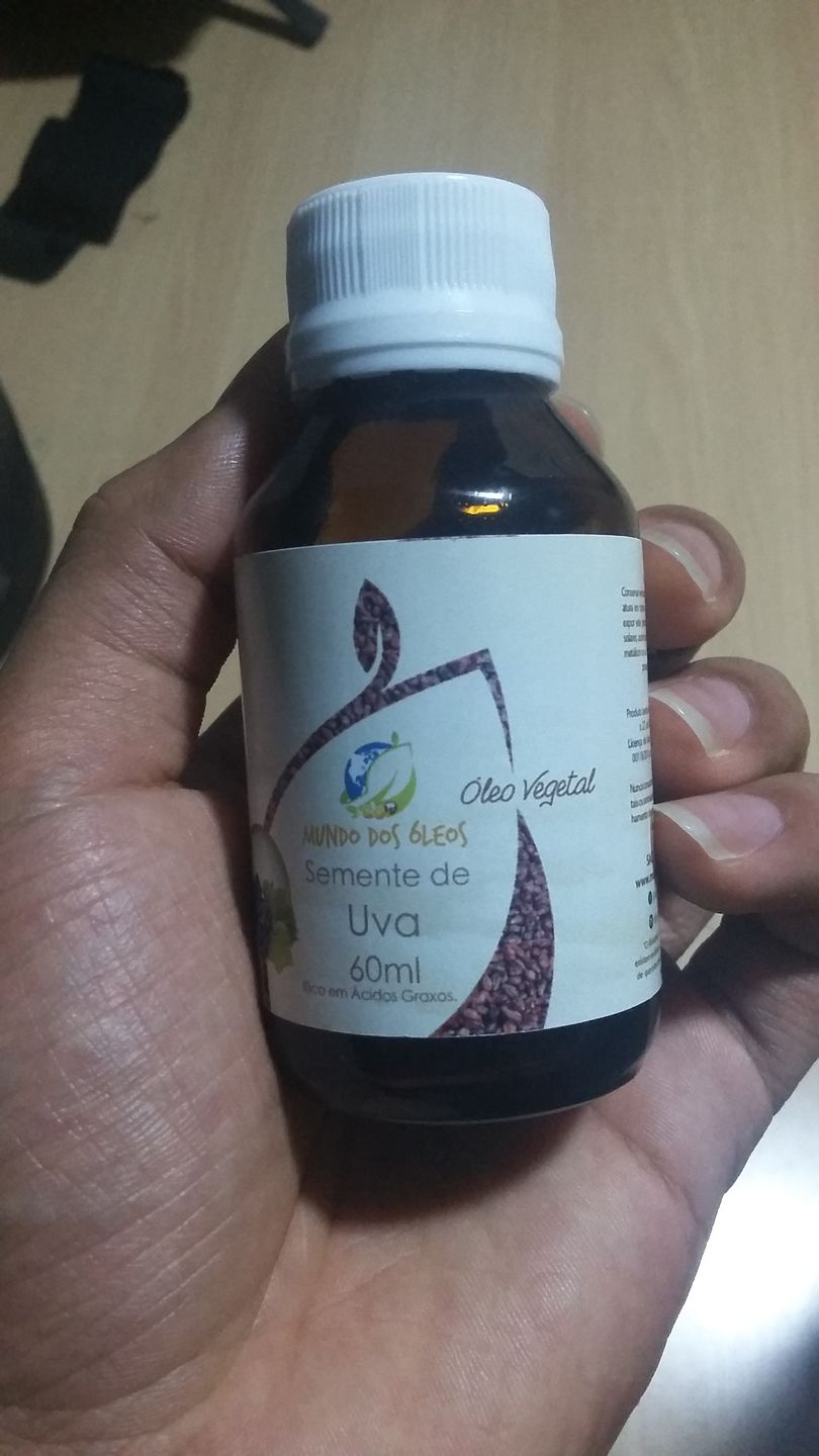 Customer photo review of Óleo de Semente de Uva