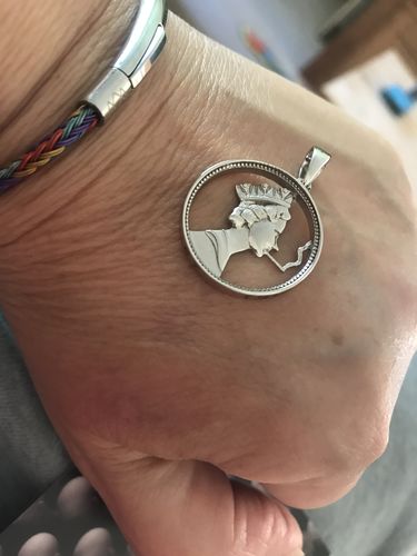 Customer photo review of LIZZY - SILVER