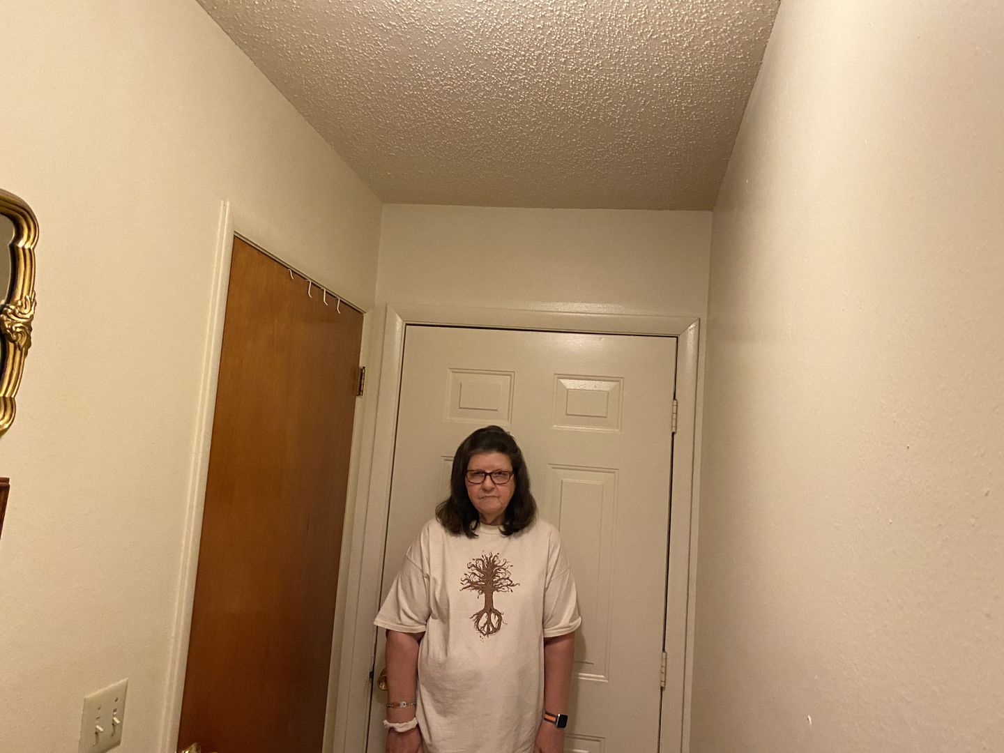 Customer photo review of Tree of Life Peace T Shirt