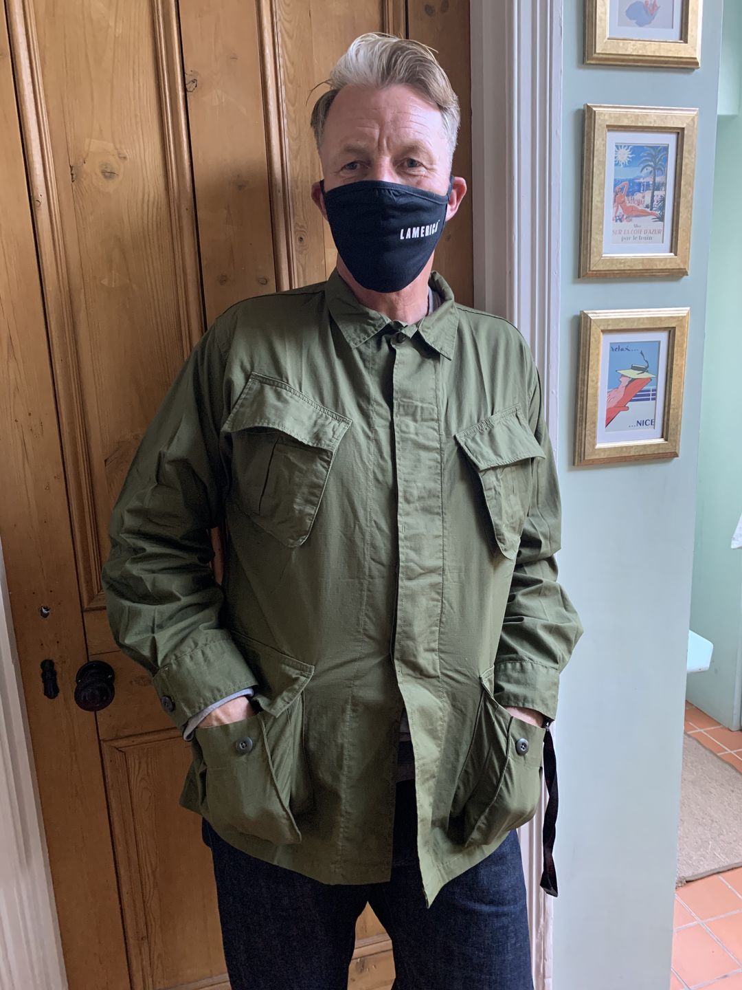 Customer photo review of US Army 5th Model Tropical Jungle Fatigue Jacket