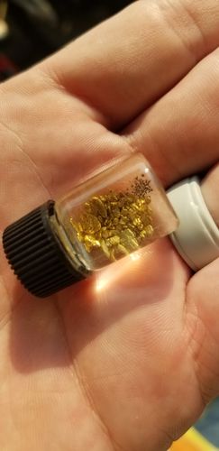 Customer photo review of *BOGO* Gold Diggers Delight '5 OUNCE GOLD CHASE' - Gold Paydirt Panning Concentrates