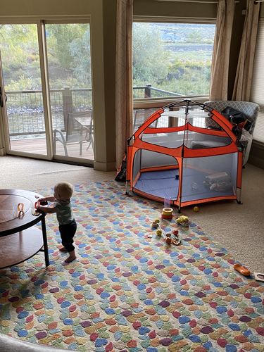 Customer photo review of Pop N' Go® Playpen