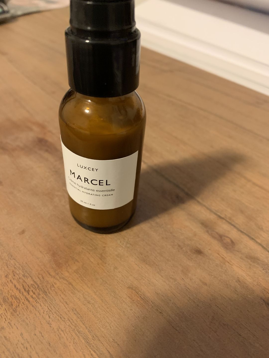 Customer photo review of Marcel - Essential Moisturizing Cream