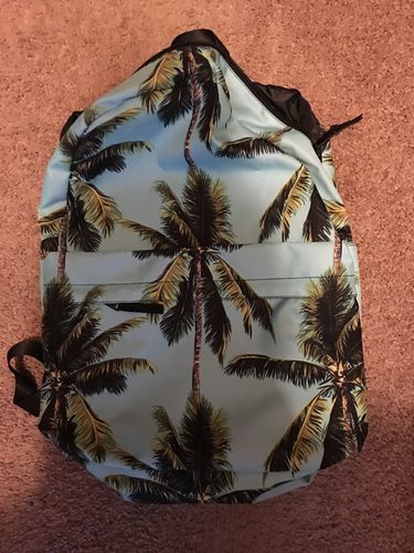 Customer photo review of Tropical Palm Tree Pattern Print Backpack